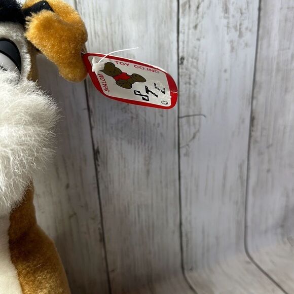 Shalom Toy Co Vintage 13-14 Inch Tramp Look Brown Dog RARE - Picture 3 of 9
